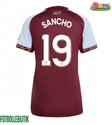 Aston Villa Jadon Sancho #19 Hemmatröja Kvinnor 2025-26 Kortärmad